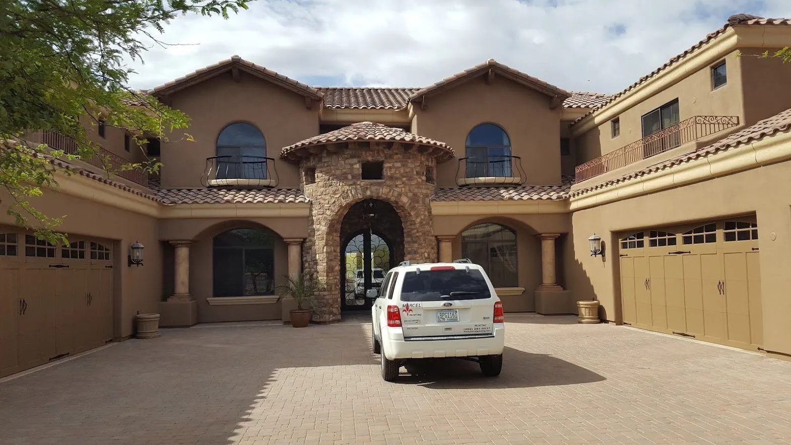 Freshly painted Phoenix home